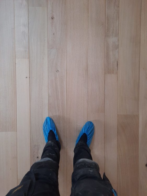 parquet reponcé renové