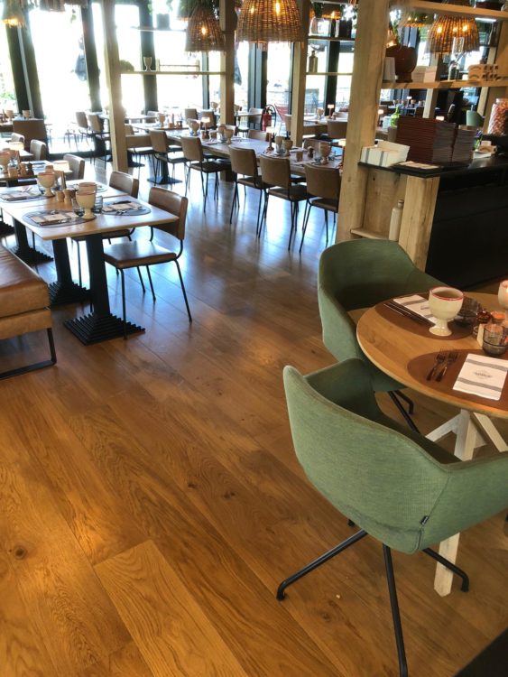 parquet pour un magasin